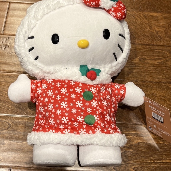 NWT 2024 Hello Kitty Christmas Greeter Plush Snowflake Dress CVS Exclusive - Picture 2 of 5